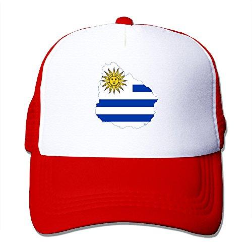 Algopix Similar Product 9 - Flag Map Of Uruguay Nylon Adult