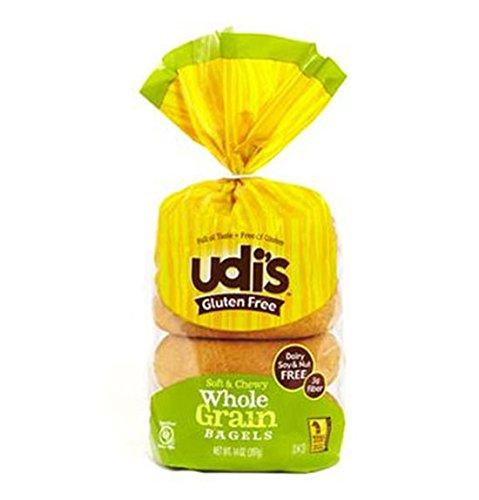 Algopix Similar Product 14 - Udis Gluten Free Foods Bagel Whole