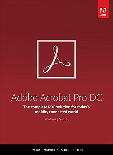 Algopix Similar Product 10 - Adobe Acrobat Pro DC  1 Year