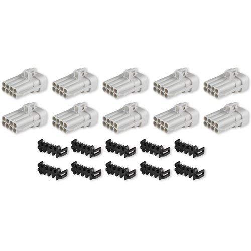 Algopix Similar Product 17 - Holley 570-308 Metripk,8 Cavity,Male,Gry