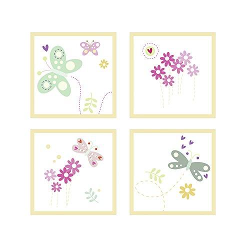 Algopix Similar Product 15 - FunDeco Wall Clings  Flowers 
