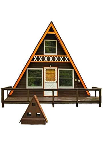 Algopix Similar Product 7 - AFrame Cabin Plans 24 x 21 Two Story