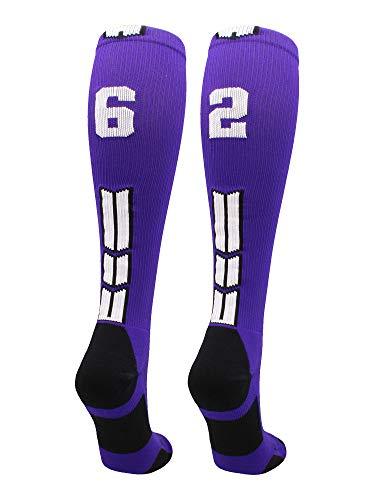 Algopix Similar Product 4 - MadSportsStuff Player Id Number Socks