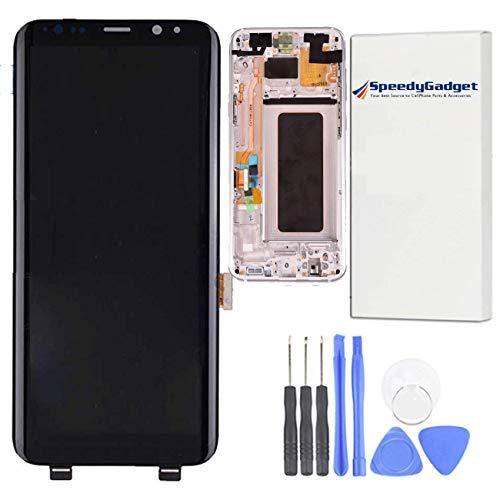 Algopix Similar Product 16 - Silver with Frame LCD Digitizer