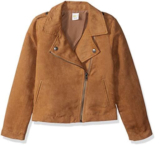 Algopix Similar Product 8 - Crazy 8 Girls Big Leather Moto Jacket