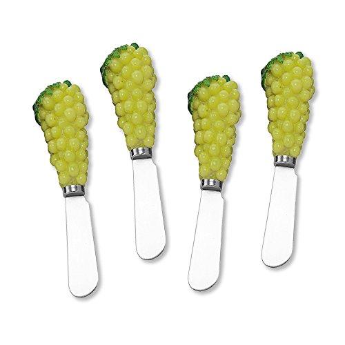 Algopix Similar Product 13 - Mr Spreader 4Piece Green Grapes Resin