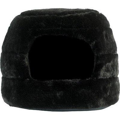 Algopix Similar Product 18 - Pet 2in1 Honeycomb Hut Cuddler in Fur