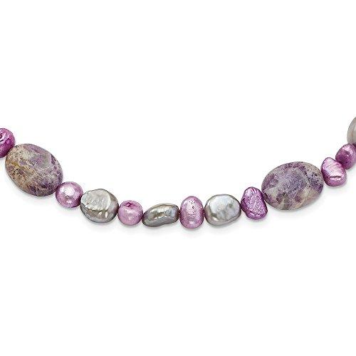 Algopix Similar Product 5 - Sterling Silver Charoite Jade  FW