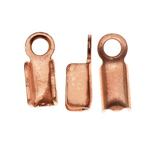 Algopix Similar Product 10 - Beadaholique Real Copper Foldover 3mm