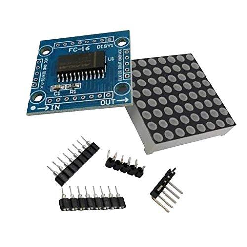 Algopix Similar Product 14 - ARCELI MAX7219 Red LED Dot Matrix