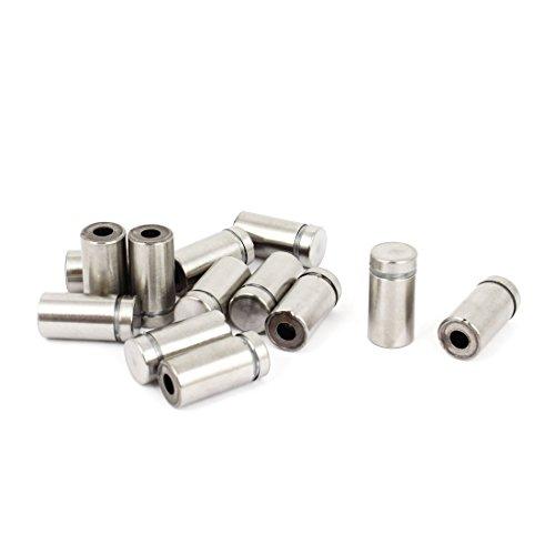 Algopix Similar Product 19 - uxcell Stainless Steel 12 x 25mm Glass