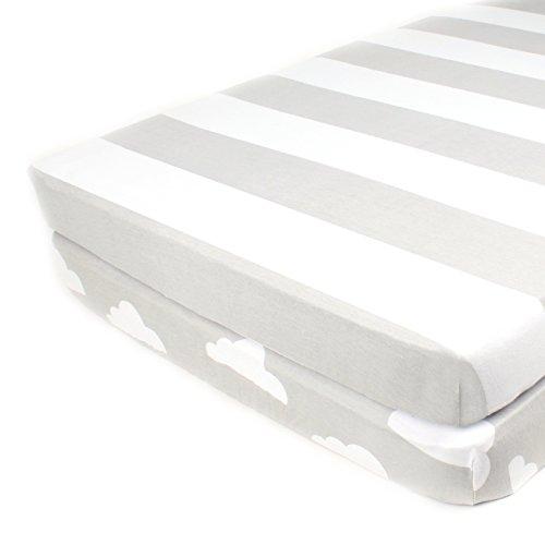 Algopix Similar Product 6 - Pack N Play Playard Sheet Set  2 Pack