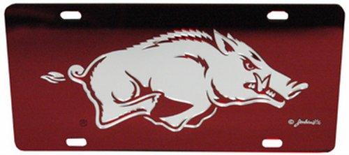 Algopix Similar Product 18 - NCAA Arkansas Razorbacks Car Tag