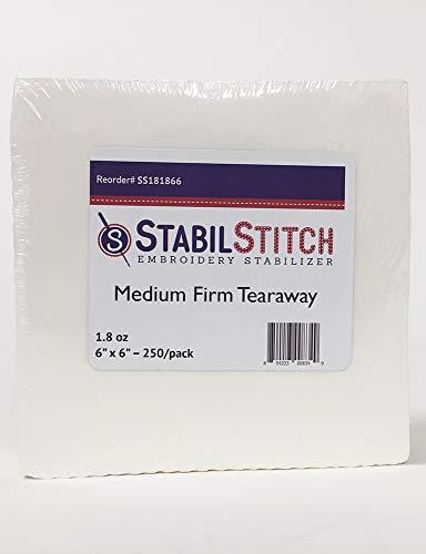 Algopix Similar Product 11 - Medium 18 oz Firm Tearaway 6 x 6