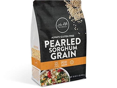 Algopix Similar Product 16 - NU LIFE Pearled Sorghum Grain, 16 Ounce