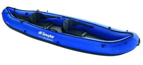 Algopix Similar Product 17 - Sevylor Inflatable Colorado Canoe - Blue