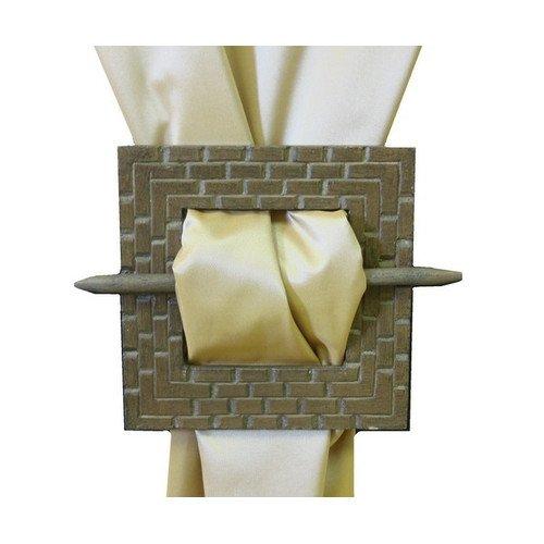 Algopix Similar Product 19 - Europatex Brooch Tieback, 7-Inch, Brown