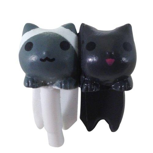 Algopix Similar Product 10 - Wrapables Antidust Cutie Cat Plug for