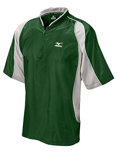 Algopix Similar Product 10 - Mizuno Protect Batting Jersey Forest