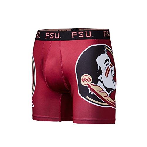 Algopix Similar Product 2 - Fandemics NCAA Mens Boxer Brief Red