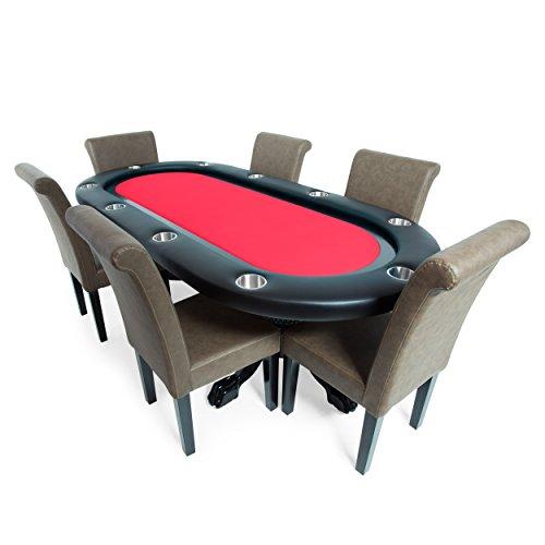 Algopix Similar Product 10 - BBO Poker Elite Poker Table for 10