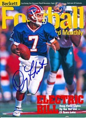 Algopix Similar Product 11 - Autographed Doug Flutie Ball  Beckett