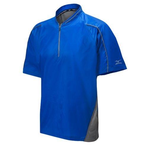 Algopix Similar Product 8 - Mizuno Protect Batting Jersey Royal