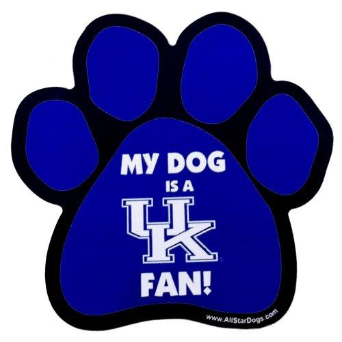 Algopix Similar Product 2 - NCAA Kentucky Wildcats Paw Print Car