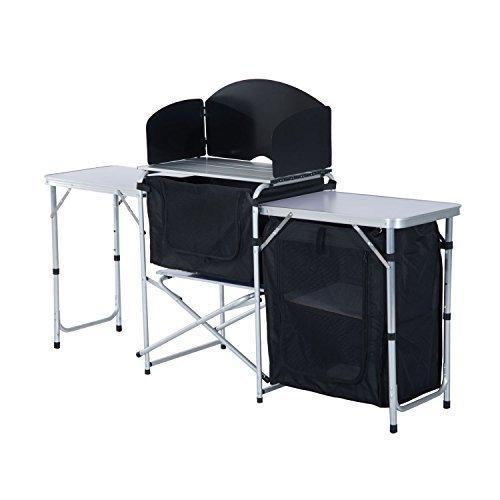 Algopix Similar Product 1 - Outsunny Portable Foldup Camp Kitchen