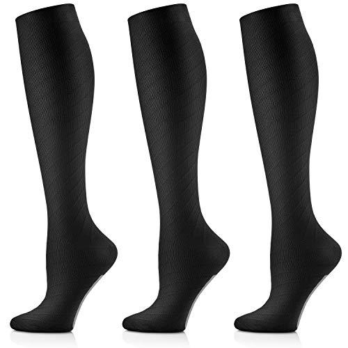 Best Deal for CAMBIVO 3 Pairs Compression Socks for Women Men, Fit
