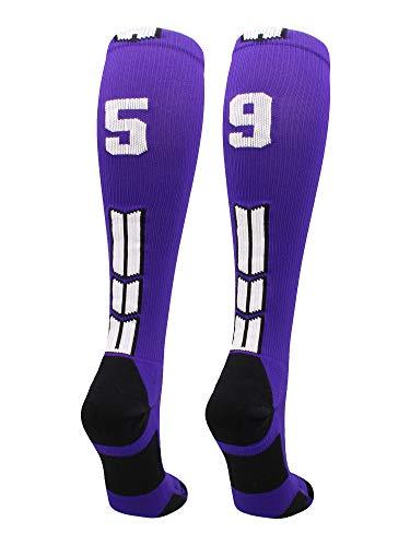 Algopix Similar Product 6 - MadSportsStuff Player Id Number Socks