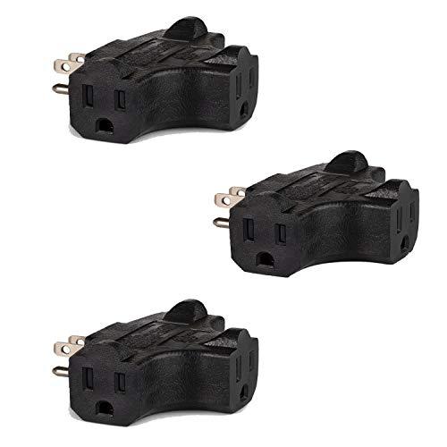 Algopix Similar Product 5 - 3Outlet Wall Adapter Tshaped Plug