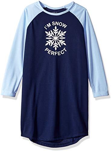 Algopix Similar Product 7 - Crazy 8 Girls' Big Sleep Gown, Snow S