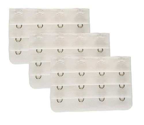 Algopix Similar Product 3 - YI Womens 3 Rows 4 Hook Bra Extender