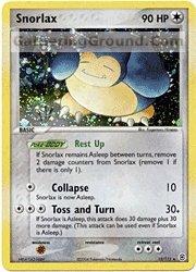 Algopix Similar Product 8 - Snorlax  EX Fire Red and Leaf Green 