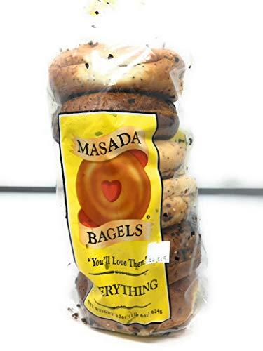 Algopix Similar Product 16 - Masada Bakery, Bagel Everything, 6 Count