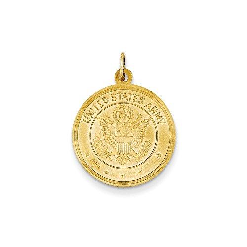 Algopix Similar Product 17 - 14k US Army Saint Christopher Medal