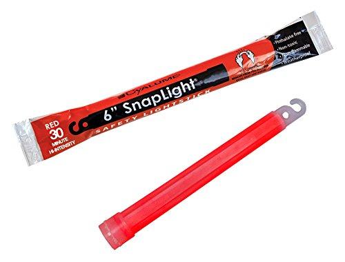 Algopix Similar Product 9 - SnapLight Premium Light Sticks Red