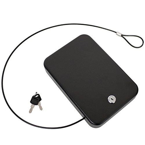 Algopix Similar Product 20 - Sunnydaze Small Portable Steel Keyed