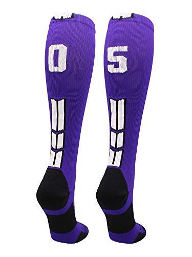 Algopix Similar Product 18 - MadSportsStuff Player Id Number Socks