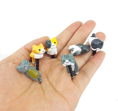 Algopix Similar Product 19 - yueton Pack of 6 Cat Dust Plug Stopper