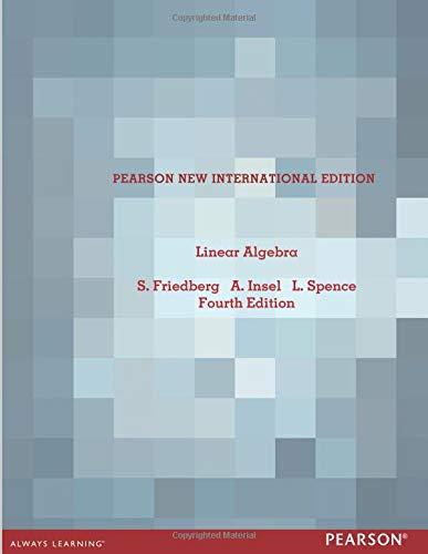 Algopix Similar Product 3 - Linear Algebra Pearson New