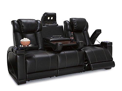 Algopix Similar Product 3 - Lane Sigma Black Leather Gel  Home