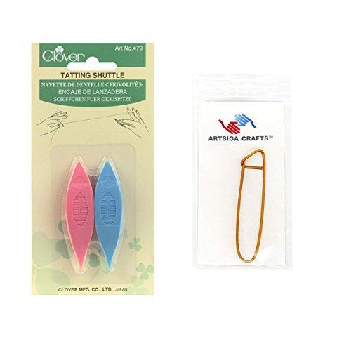 Algopix Similar Product 19 - Clover Plastic Tatting Shuttles