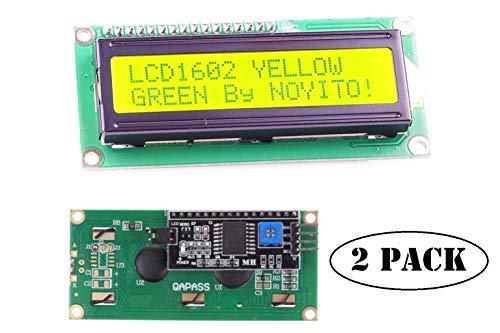 Algopix Similar Product 13 - NOYITO 1602 16x2 LCD Module Shield Blue