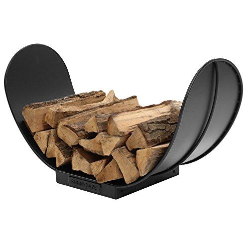 Algopix Similar Product 2 - Sunnydaze 3Foot Curved Firewood Log