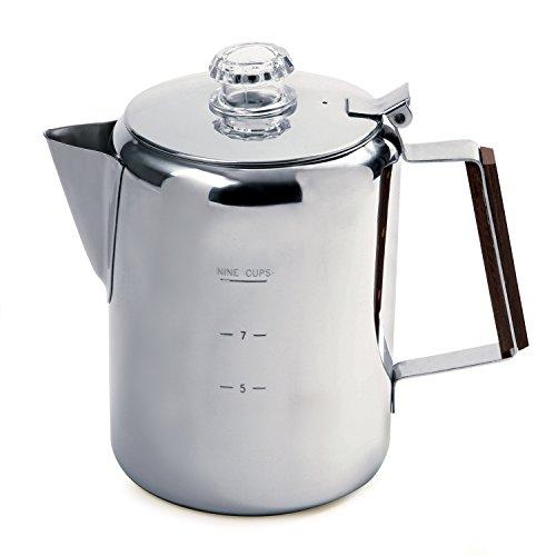 Algopix Similar Product 9 - Norpro Stainless Steel 9-Cup Percolator