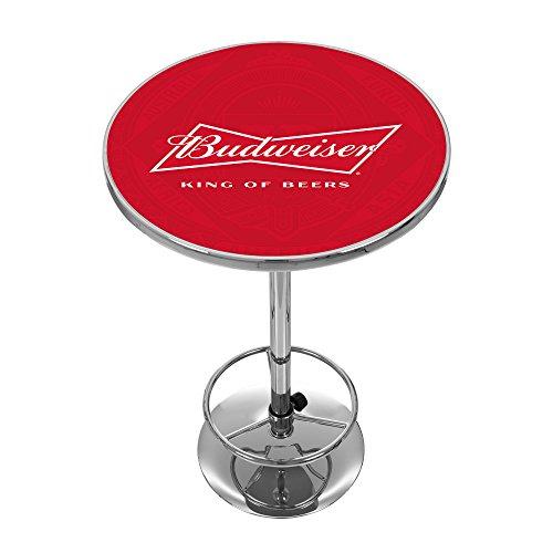 Algopix Similar Product 4 - Trademark Gameroom Budweiser Chrome Pub