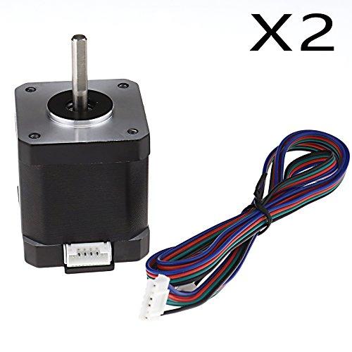 Algopix Similar Product 18 - Micro Trader 2pcs Stepper Motor 59Ncm