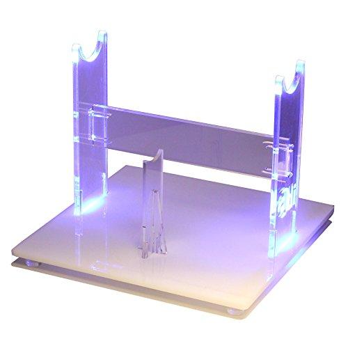 Algopix Similar Product 2 - LED Light Clear Acrylic Floating Stand